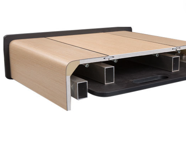Nanoglass Fiber Medical Board (pour Wall): Barrière vert pour futur espace médical
